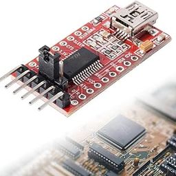 Ft232Rl USB to TTL Module USB to TTL Adapter Module for Arduino Red-17