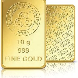 GGC Gujarat Gold Centre 24k (999) Yellow Gold 10 Gram Mint Bar-image-21