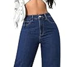 Jeans for Women || Straight Jeans for Women || Loose Jeans for Women Stylish || Plus Size Jeans for Women || Boyfriend Jeans for Women || Baggy Jeans for Women High Waist (B0DTKBVKBL)-image-39
