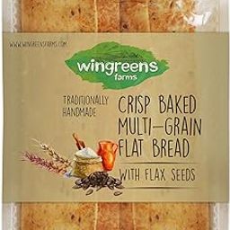 Wingreens Farms Multigrain Flatbread , 100g-image-21