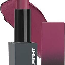 Insight Cosmetics Velvet Matte Lipstick | Velvety Elegance | Long Lasting Formula | Nourish & Pamper Lips | Infused With Cocoa Butter, Argan Oil, and Vitamin E | Intense Pigmentation | One Stroke Application | Intense Color Impact | Weightless Comfort | Non-drying formula - 3.8g-image-103