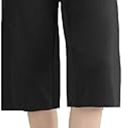 Womens Solid Regular Fit Cotton Capri Pyjama Pants with Elastic & Drawstring Waist Capri-image-31