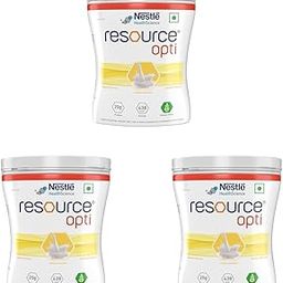 Nestle Health Science, Resource, Opti, Food For Dietary Management, Vanilla Flavour- 400g, Pet Jar (Pack of 3)-16