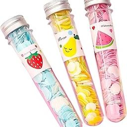 Disposable Mini Soap Paper Scented Soap Bath Flakes Portable Flower Tube Petals Tube Shape Bottle Paper Soap For Travelling Paper Soap for Kids-image-1