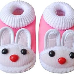 Cute Bunny Face Baby Booties – Soft Sole Newborn Shoes with 3D Animal Design for Boys & Girls (6-12 Months)-picture-27