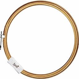 Jyoti Embroidery Hoop, Wooden Round Adjustable, (2 Pieces of 16 Inches with Steel Fitting), Easily Loosen/Tighten, Cross Stitch Hoop Ring for Sewing, Needlework, Craft Projects & Ornaments - Pack of 2-image-62