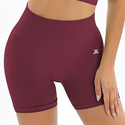 Active Wear for Women | High Waist | Squat-Proof | Workout Short Tights for Women | 4-Way Stretch | Shorts for Gym, Cardio | Yoga Shorts | Gym (Imported)-image-34