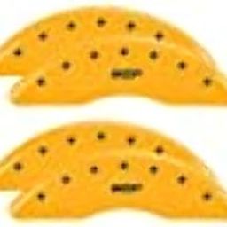 MGP Caliper Covers 34219SMGPYL MGP Yellow Powder Coat Finish, Black Characters, Set of 4-image-61