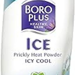 BoroPlus Talc Prickly Heat Ice Cool Powder, 150g + 35g Extra-image-31