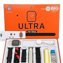 Watch 8 Ultra 7 in 1-49 MM BT Calling Sports Mode Fitness 7 Belt for Men & Women Smartwatch-image-30