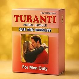 RANA TURANTI CAPSULE BOX (10X10 Strips) Turanti Herbal Capsules for Men - Safe & Harmless Ayurvedic Supplement | 10x10 Pack | Boost & Energy Naturally-20