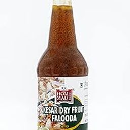 RK HOME MADE NATURAL SYRUP Kesar Dry Fruit Falooda Syrup | Gluten Free | 100% Vegan & Low Fat | Easy To Use | A Perfect Drink For House Parties, Picnics, & Road Trips To Everyone's Delight 750 - Ml-19