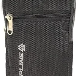 zipline Unisex Multipurpose Vertical Travel Pouch with Belt Loop for Mobile Earphones Money & Cards-picture-5