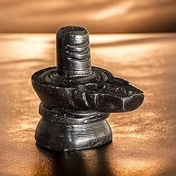 SAUDEEP INDIA Black Marble Shiv Ling | Shiva Lingam for Home Temple | Mahadev Shankar Bholenath Shiv Ling Idol for Pooja Home Temple Mandir (2 Inch Regular Quality)-12