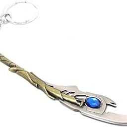 5G Keys Superhero Marvel Metal Loki Scepter Keychain ( Loki Scepter Golden)-picture-47