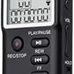 Enfogo 𝟏𝟓-𝐘𝐞𝐚𝐫 𝐖𝐚𝐫𝐫𝐚𝐧𝐭𝐲 - Professional 8GB Digital Voice Recorder with MP3 Player | USB Audio Recorder for Meetings, Lectures, Interviews, Classes, Noise Reduction, Portable, Playback-30
