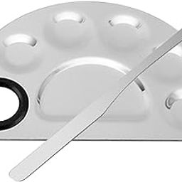 T.O.G. Makeup Mixing Palette Spatula for Nail Varnish Liquid Foundation Pigment Half Round S Spatula|Health & Beauty | Makeup | Makeup Tools & Accessories | Other Makeup Tools & Accs-33
