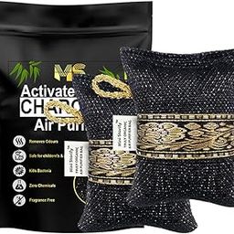 Mini Storify – Non Electric Activated Charcoal Air Purifier Bag | Pack of 2 | 200g x 2 – Natural Odor Remover and Deodorizer – Organic Air Freshener Bags for Shoe Rack, Car, Kitchen, Bathroom-image-7