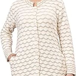 Winter Wear Casual Wear Wool Blend Button Closure Soft & Warm Full Sleeve Women's Cardigans (4781)-image-22
