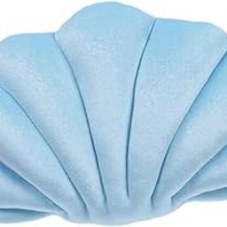 THE STYLE SUTRA Decorative Throw Pillow Holiday Comfortable Car Dorm Bedding Seashell Pillow Light Blue 46x33cm-image-6