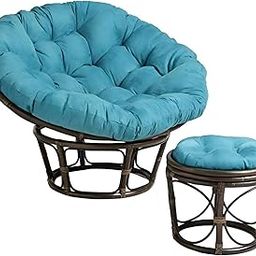 IRA Furniture Wooden Brown Stylish Chair with Cushion | Folding and Seating Angle can be Changed | Accent Chairs for Living Room | Bedroom | Chair with Ottoman-image-15