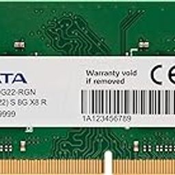 A-DATA 8Gb Ddr4 Modules for Notebooks 3200Mhz Laptop Memory (Ad4S320038G22-Rgn)-17
