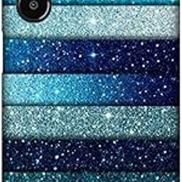 NDCOM for Samsung M16 5G Back Cover | Premium F16 5G Samsung Cover for Ultimate Protection | Galaxy M16 Back Cover |Blue Glitter Printed Hard Case-image-94