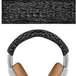 Geekria Thickening Sweater Headband Cover, Compatible with Skullcandy Crusher 360 Wireless, Venue, Hesh3, Sennheiser HD598, HD515, HD380 Headphones/Stretchable Knit Fabric Protector Sleeve (Black)-image-41