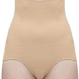 rapid No Roll Down V Shape Tummy Tucker Panty Pack of 1, Biege,XL-picture-0
