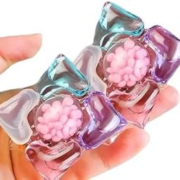 BuRoxy 5-in-1 Washing Machine Detergent Pods Laundry Capsules with Deep Clean Stain Remover Softener Color Protection Odor Removal Eco-Friendly Pre Measured Travel Detergent for Daily Use 50 PCS-image-81