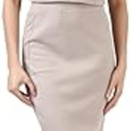 Women's Co-Ord Set, Short Sleeves, Rib Fabric with 4-Way Stretch, Midi Skirt and Crop Top dress set-image-30