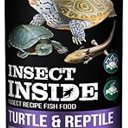Deep Insect Inside (Cricket) with Calcium Plus++, Vitamin D3 Super Premium Food for Turtle & Reptile High Growth Medium Pellet 80gm-12