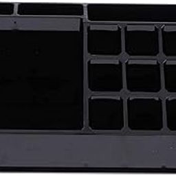 Riopax Cosmetic Organizer Box, Lipstick Storage Display Case, Black-image-17