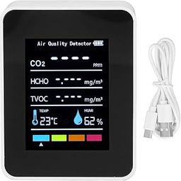 Respicefinem Indoor 14×13×3 Quality Monitor White Semiconductor High Resolution Brightness Co2 Detection Sensor-image-41