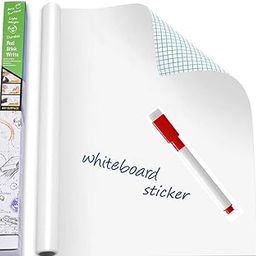 Cosmos Star Whiteboard Wall Sticker, Extra Large Strong & Durable Dry Erase Self Adhesive Wallpaper Peel Stick White Board for Kids Drawing,Office, School,Home Décor(24x120)-image-76