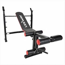 LEEWAY LF100 Multipurpose Home Gym Bench | Adjustable Incline, Decline, Flat Weight Training Fitness Bench | Utility Bench for Full Body Workout | 400 lbs Capacity-image-58