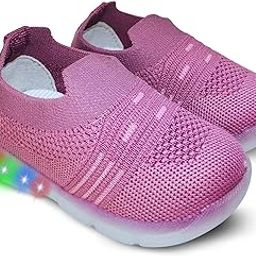 𝐅𝐨𝐨𝐭𝐒𝐭𝐚𝐭𝐢𝐨𝐧: Infant's LED 𝕃𝕚𝕘𝕙𝕥-𝕦𝕡 Shoes | Age 12M to 3years | Ride-4-image-31