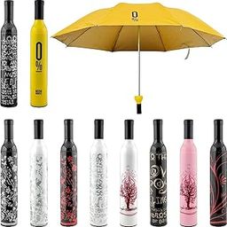 new Windproof Double Layer Umbrella with Bottle Cover Umbrella for UV Protection & Rain | Outdoor Car Umbrella for Women & Men (Design & Color As Per Availability)-25