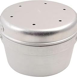 JR Aluminum Handwa/Cake Cooker - Large Multi-Purpose Cooker for Baking on Gas (2.5 L) (Large 2 L)-picture-7