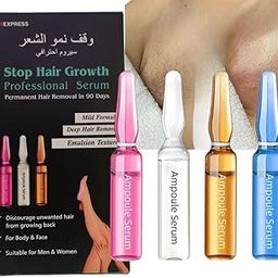 ZeroPathy External Use Only 2ml x 10 Ampoule Hair Vanish | 90 Days Permanent Hair Removal Cream for Bikini, Face, Underarm, Intimate Hair | Organic Unisex Post-Shaving Treatment**-image-4