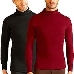 Lux Cottswool Men's High-Neck Thermal Top-image-11
