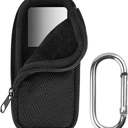 Xxerciz Case for AliveCor Kardia Mobile 6L EKG Device, Protective Travel Case Nylon Protective Cover with Soft Liner, Black-picture-27