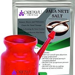 Plastic Jala Neti Pot Jal Lota 500 ml Brown Jal Neti With 200Gm Neti Salt for Health and Yoga Use Made of virgin plastic-picture-5