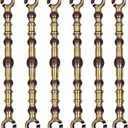 Trendy Creation Hub 16 mm Matki Design Antique Golden Brass Finish Swing Chain Link Road Jhula Accessories Heavy Duty Hangning Hooks for Home & Balcony (6)-image-73