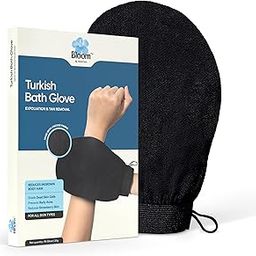Bloom Turkish Bath Glove | (1 glove) | For Tan Removal and Exfoliation | Gently removes Dead Skin Cells | Improves Circulation-51