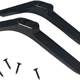 MERISHOPP®2Pcs TV Stand Legs with 4 Screw Sturdy Televisions Stand Table Top TV Legs 19cmx5cmx1.6cm|Consumer Electronics | TV Video & Audio Accessories |2X TV Base Stand-image-75