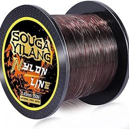 Sougayilang Monofilament Fishing Line, Low Memory and Stretch with High Tensile Strength-0.23mm-picture-42