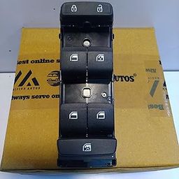 MODIFIED AUTOS Black 18-Pin Push Button Power Window Switch - Front Right (Driver Side) for New Hyundai Creta-23
