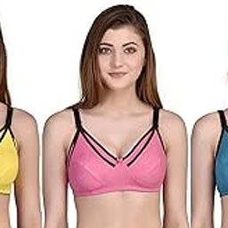 Women's Maternity Feeding Mother Bra (Pack of 3)-image-71