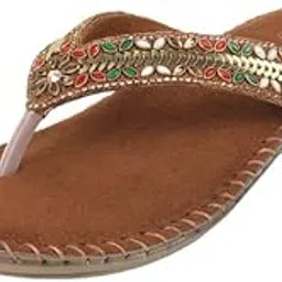 metro Women Embellished Casual Slippers-picture-38